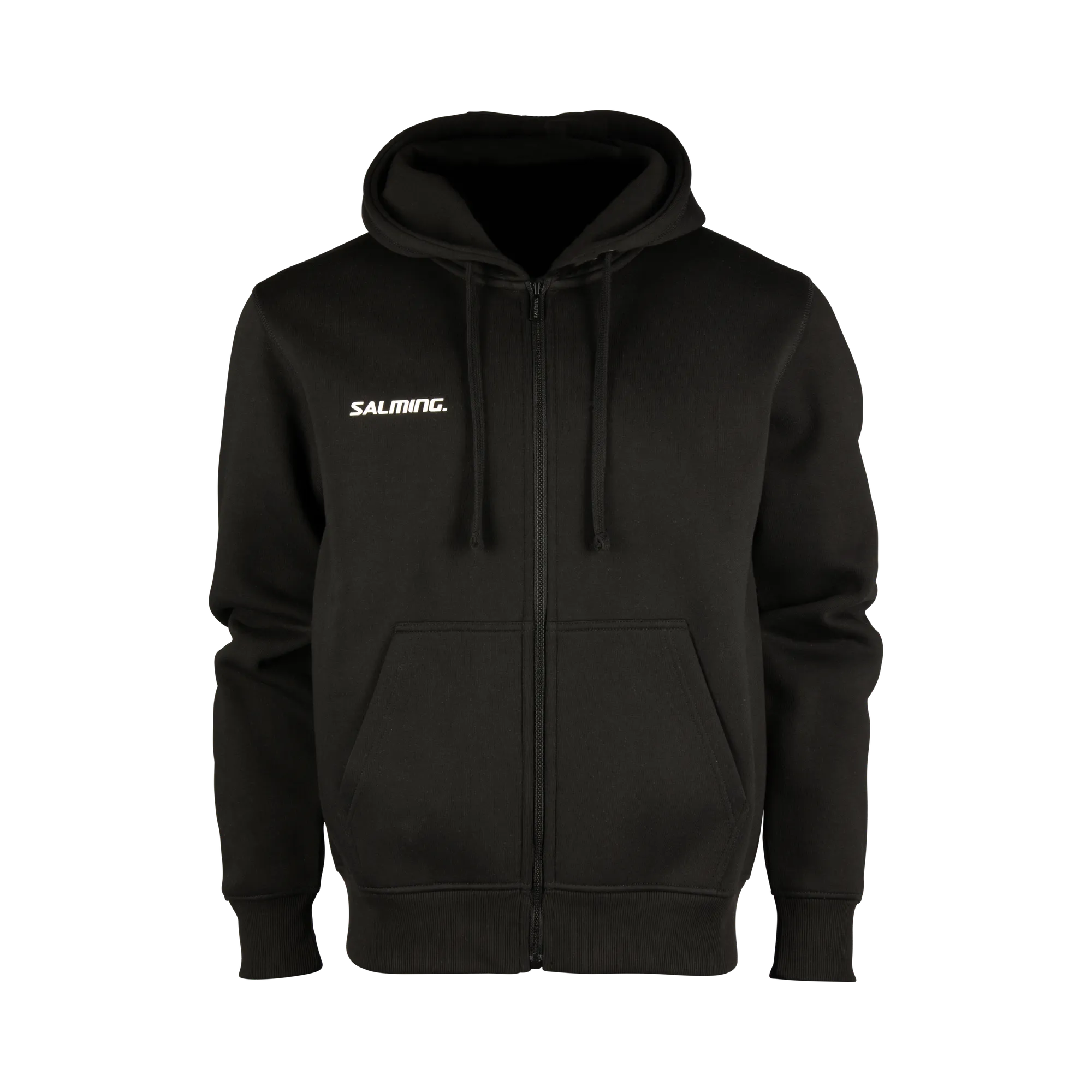 Salming Core Zip Hood Hoodie Baumwolle Größe M Kapuze