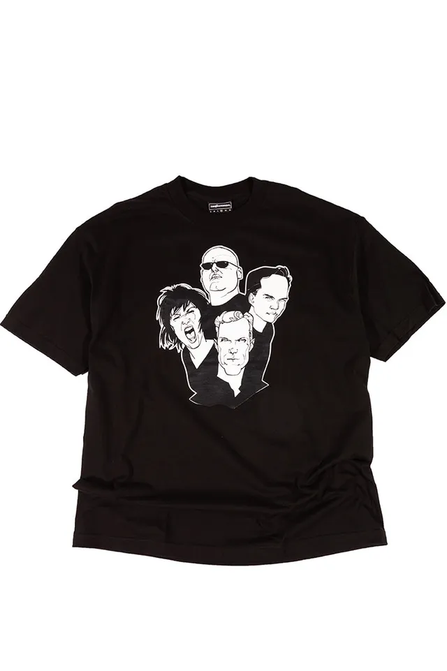 The Hundreds The Pixies T-Shirt schwarz XL Print