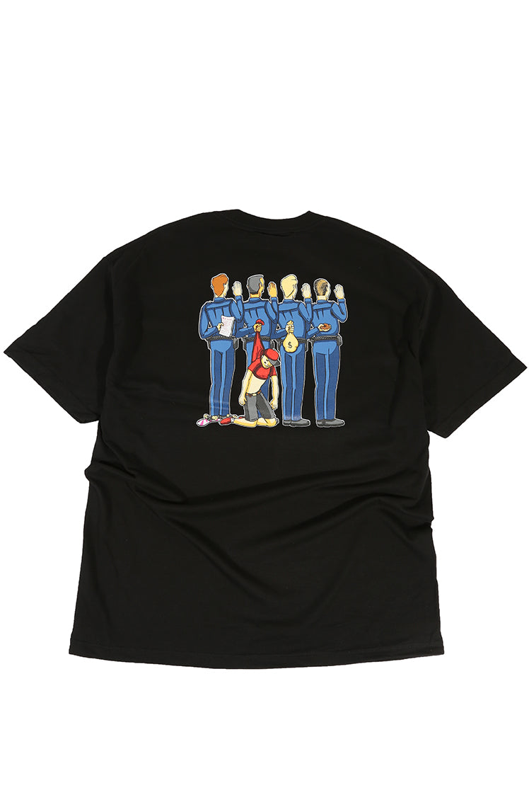 The Hundreds Graphic Tees Con Job T-Shirt Schwarz XL