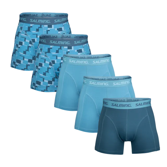 Salming 5-Pack Cotton Boxer Herren Baumwolle Gr. M