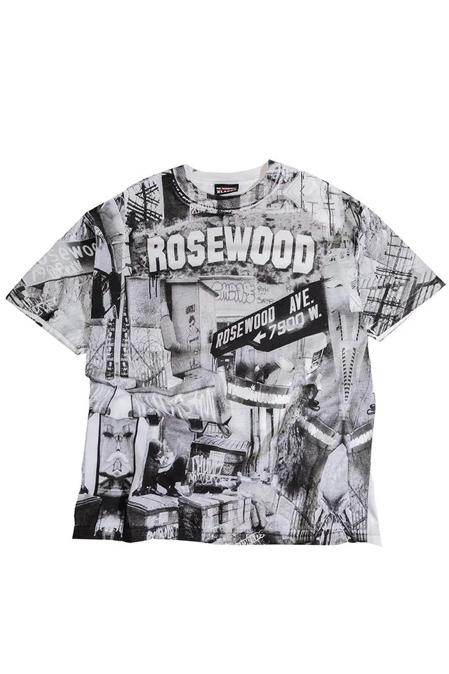 The Hundreds Graphic Tees Rosewood T-Shirt Weiß XL Allover