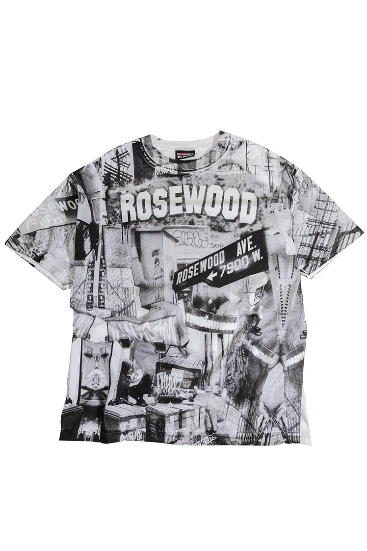 The Hundreds Graphic Tees Rosewood T-Shirt Weiß XL Allover