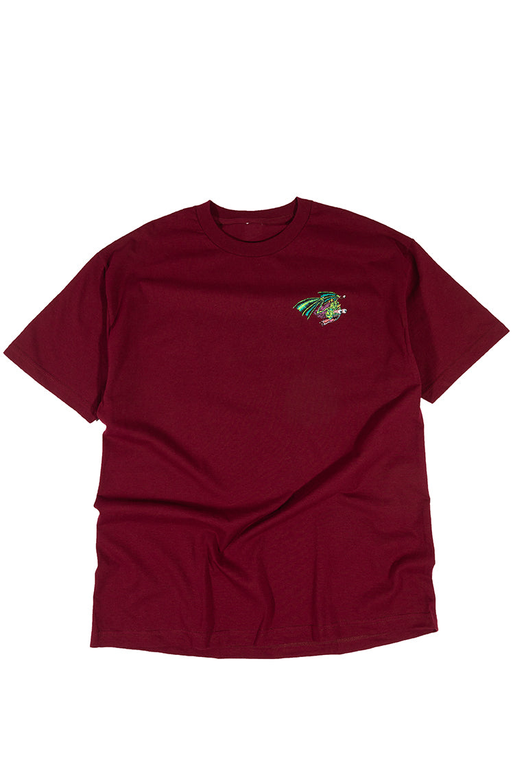 The Hundreds Star Valkyrie T-Shirt Burgundy XXL Vintage