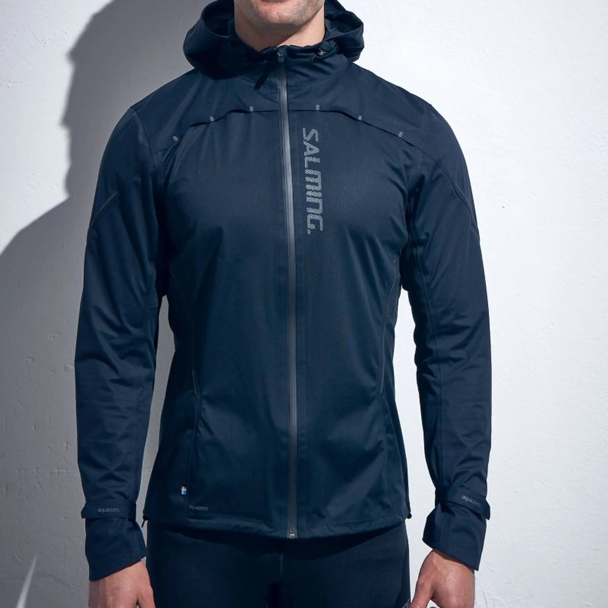 Salming Abisko Rain Jkt Men Laufjacke L 3-Lagen wasserdicht