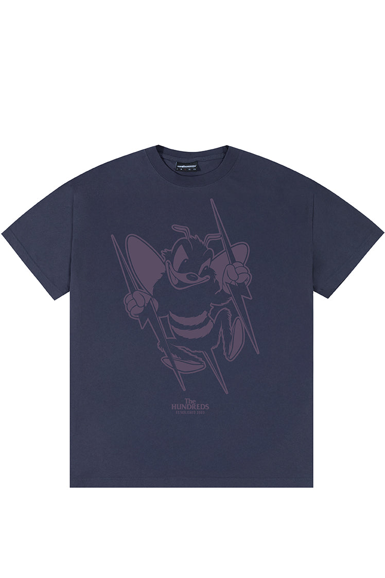 The Hundreds Big Buzz T-Shirt Schwarz Oversize