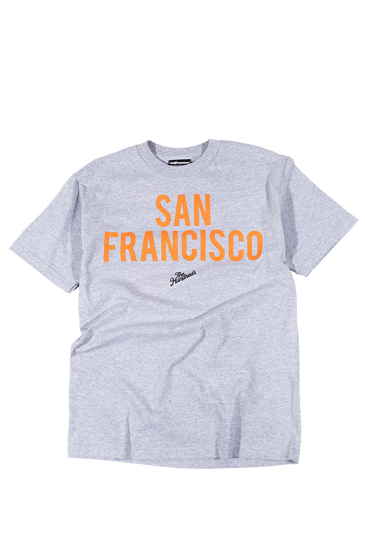 The Hundreds San Francisco T-Shirt Athletic Heather M