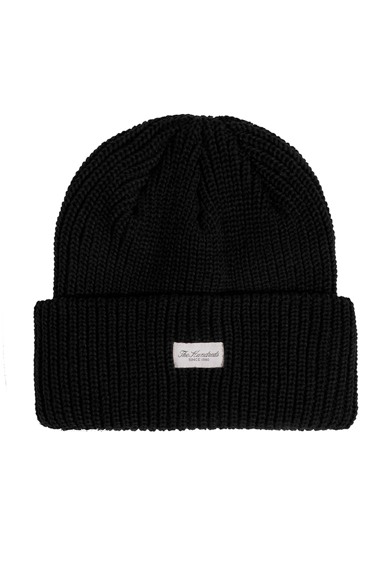 The Hundreds Crisp Beanie Mütze schwarz One Size Acryl