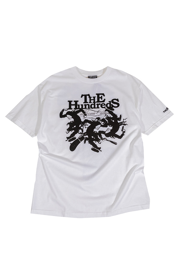 The Hundreds Graphic Tees Jerky T-Shirt Weiß XL