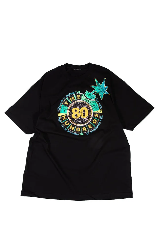 The Hundreds Slogan T-Shirt Schwarz XL
