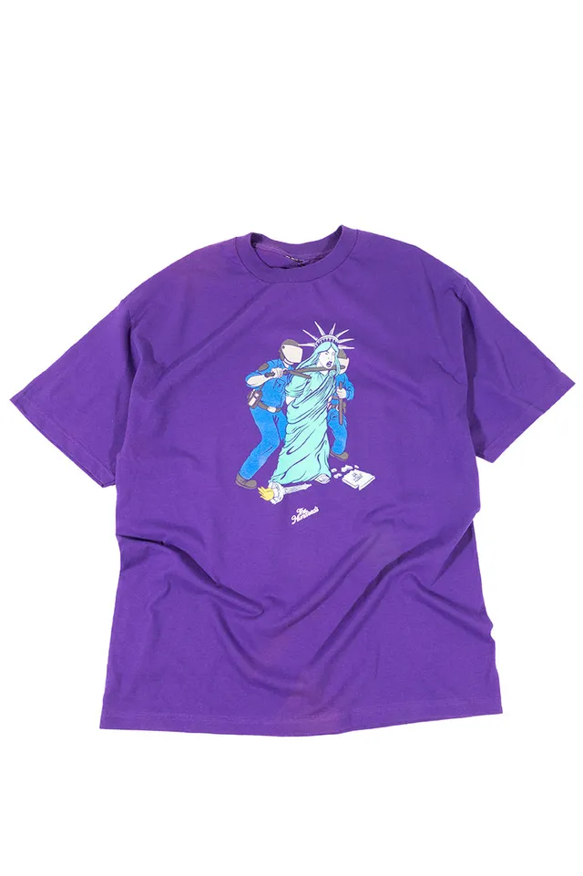 The Hundreds Remain Silent T-Shirt Purple 2XL