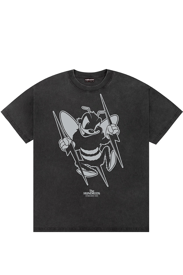 The Hundreds Big Buzz T-Shirt Schwarz Oversize