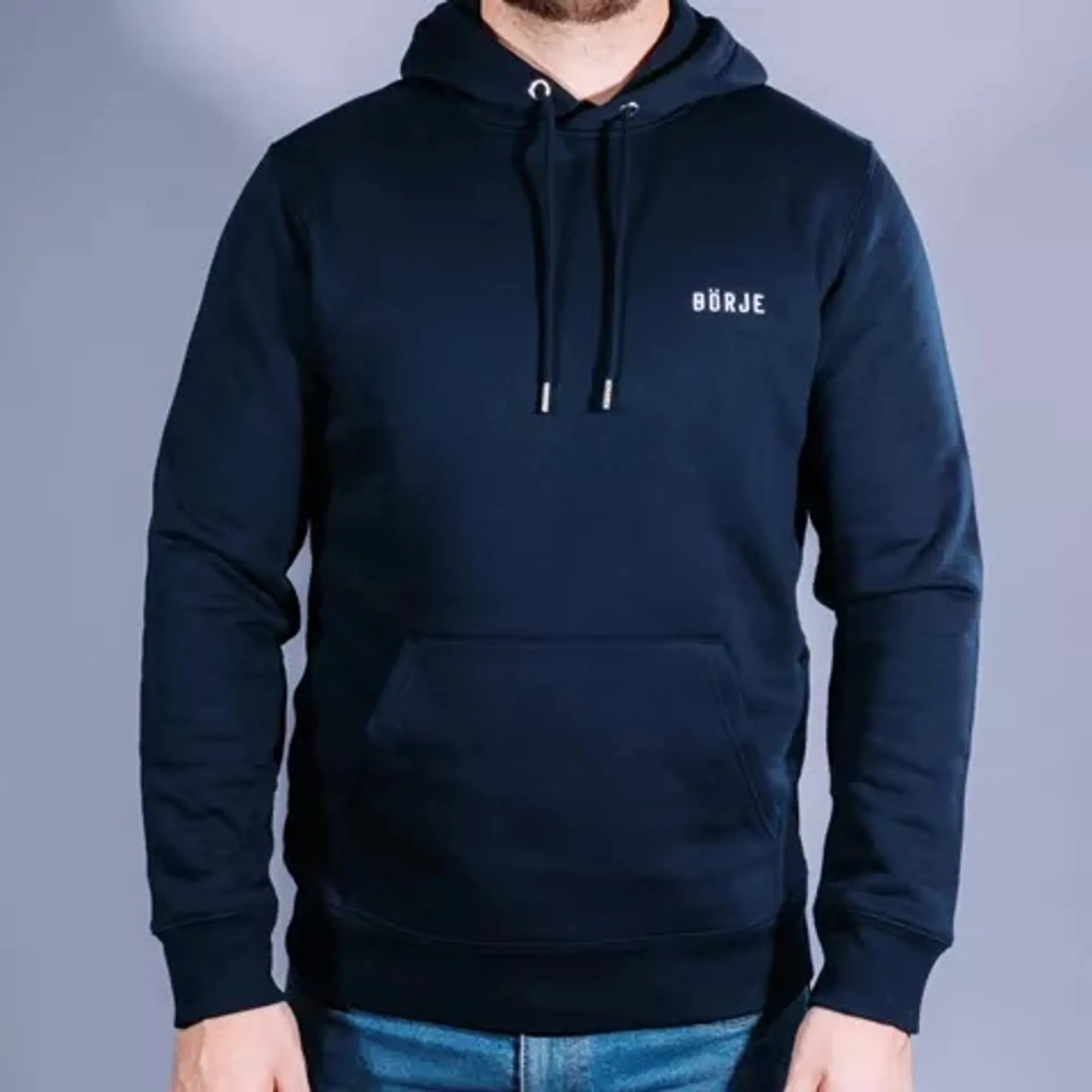 Salming BÖRJE Hood Hoodie Baumwolle Größe M Doppelkapuze