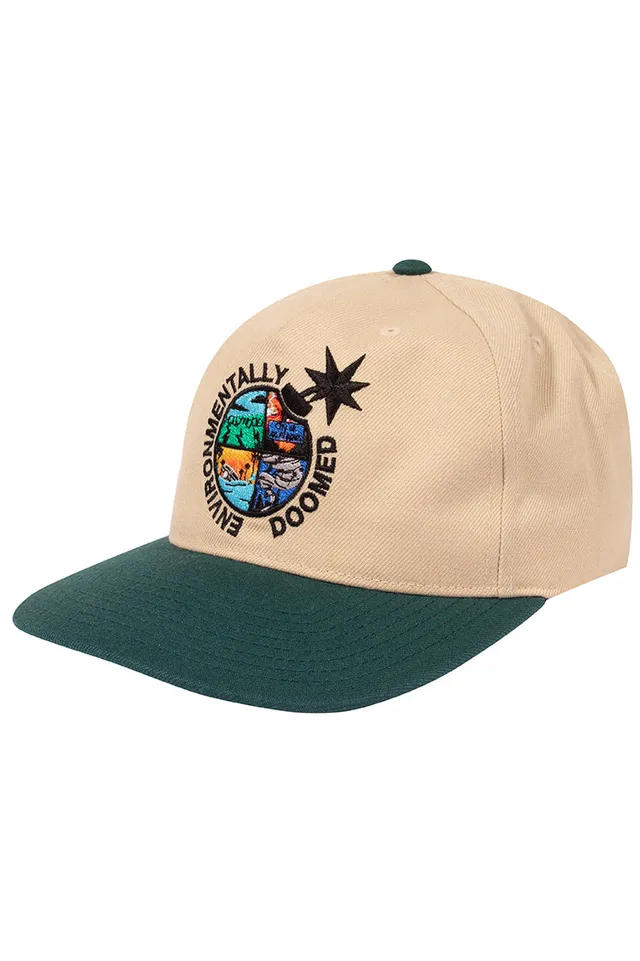 The Hundreds Doomed Snapback Khaki Cap OS