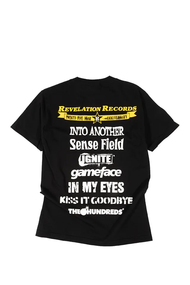 The Hundreds Revelation 25th Anniversary T-Shirt S schwarz