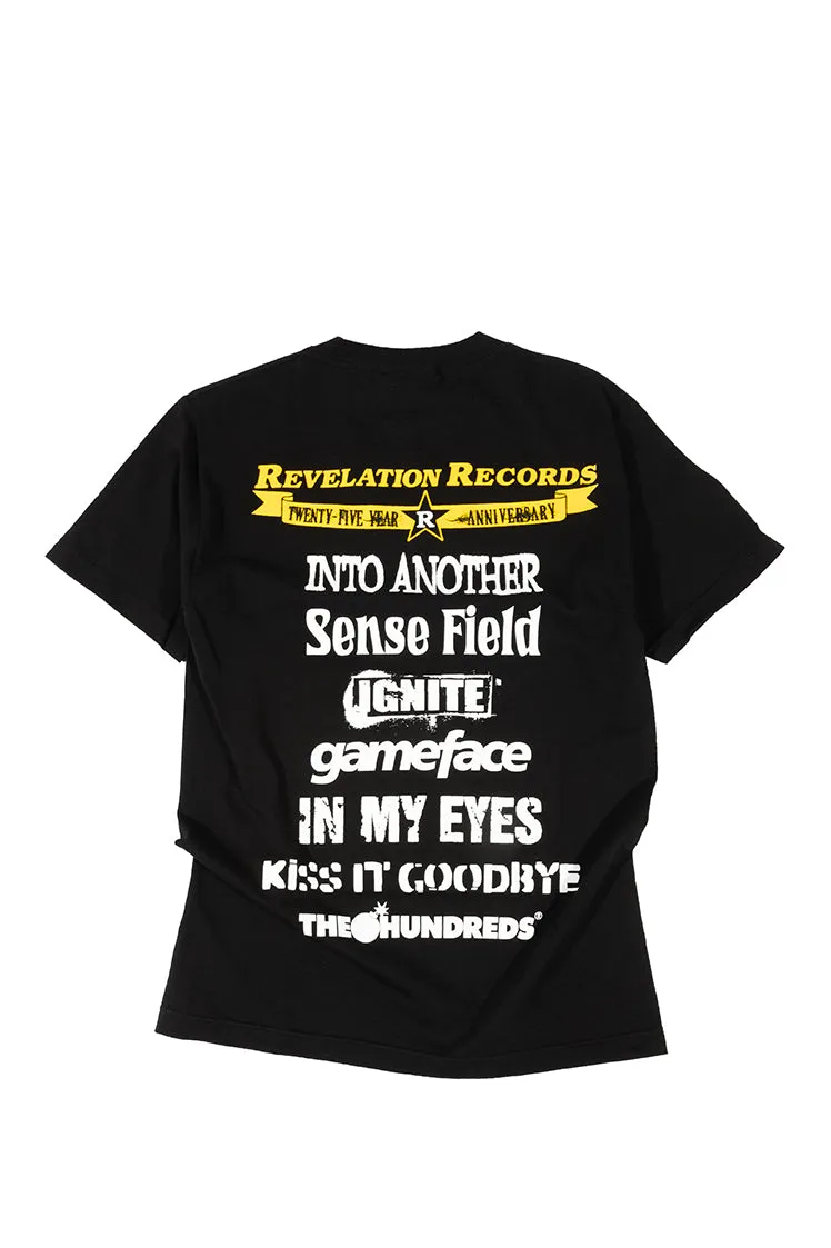 The Hundreds Revelation 25th Anniversary T-Shirt S schwarz