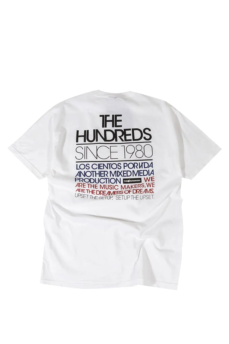 The Hundreds Graphic Tees Avant Pocket T-Shirt weiß L vintage