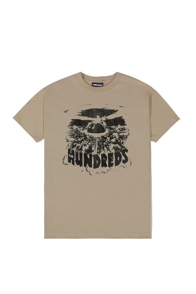 The Hundreds Neo T-Shirt sand S-XXL mit Grafik