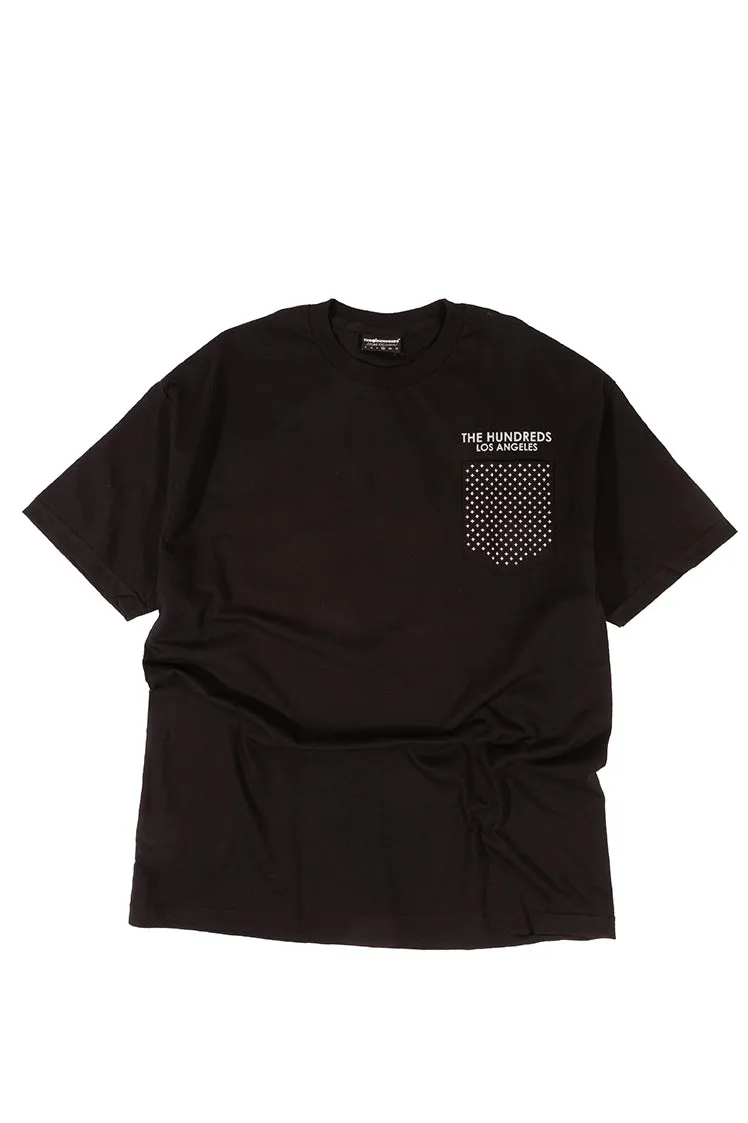 The Hundreds Crosshair Pocket T-Shirt Schwarz XL Vintage