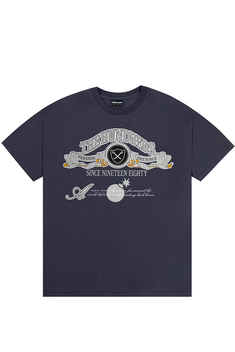 The Hundreds Graphic Tees Team Crest T-Shirt Baumwolle