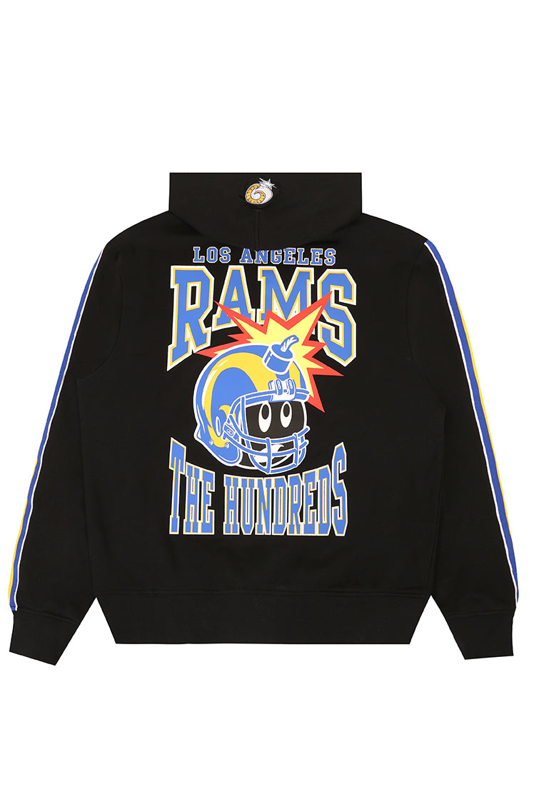 The Hundreds Rams Pullover Hoodie Schwarz S-2XL Baumwolle