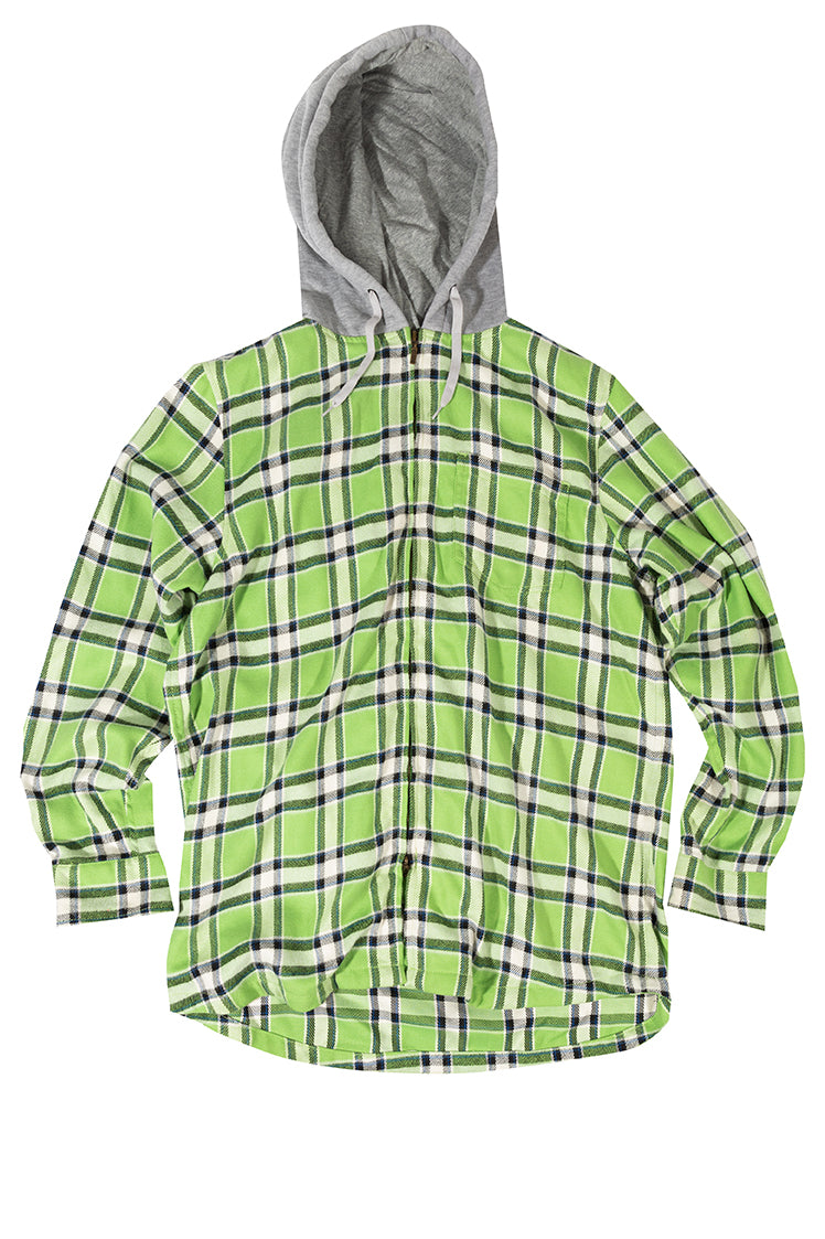 The Hundreds Shirts Public Label Karohemd grün L