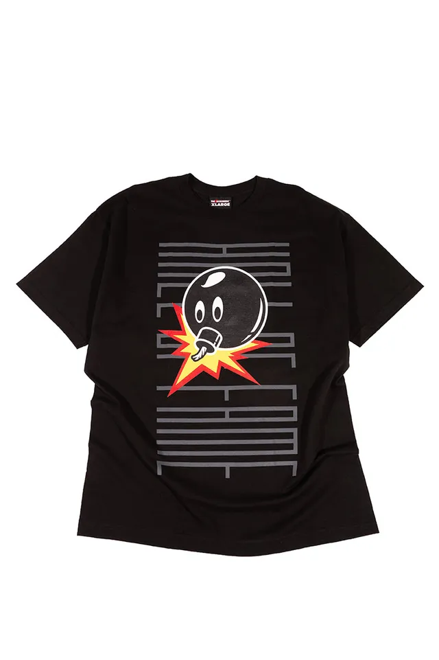 The Hundreds Flip T-Shirt Herren schwarz XL Vintage Graphic Print