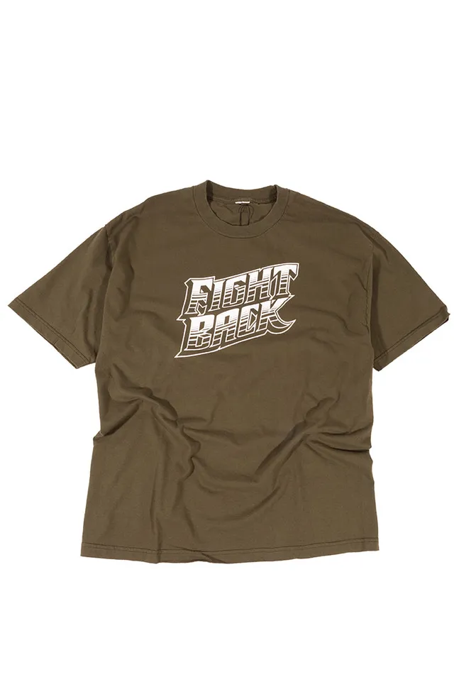 The Hundreds Fight Back T-Shirt Military Green L