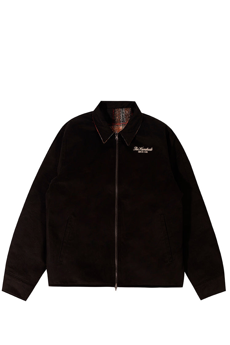 The Hundreds Everett Work Jacket Jacke Schwarz Wende