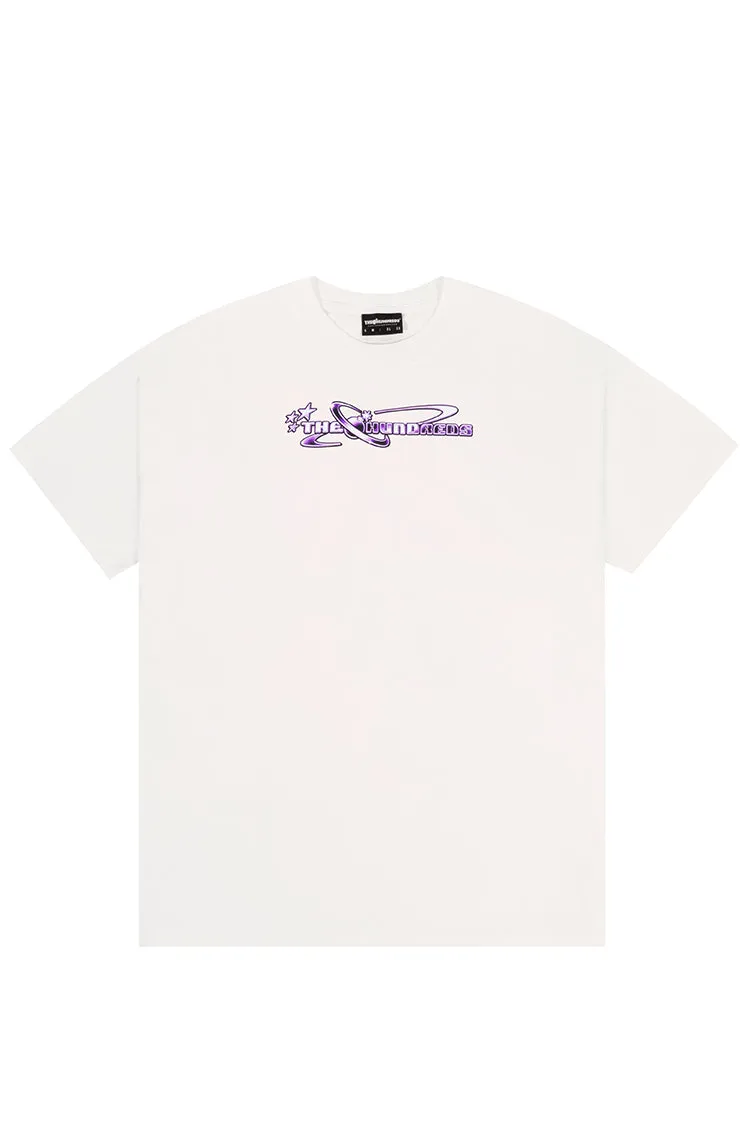 The Hundreds Y2K Bar Logo T-Shirt weiß Oversize