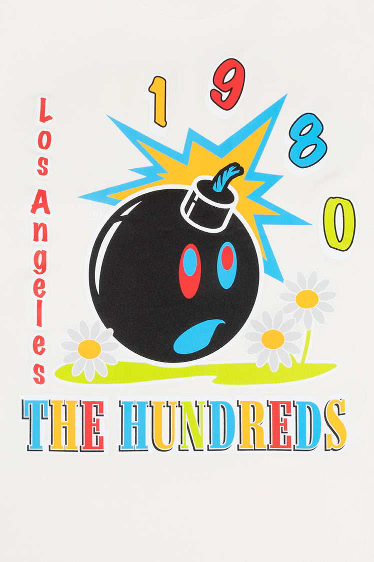 The Hundreds Santee Adam T-Shirt Weiß L Oversize