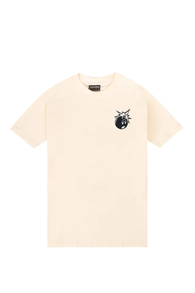 The Hundreds Simple Adam T-Shirt off-white M Print-Shirt