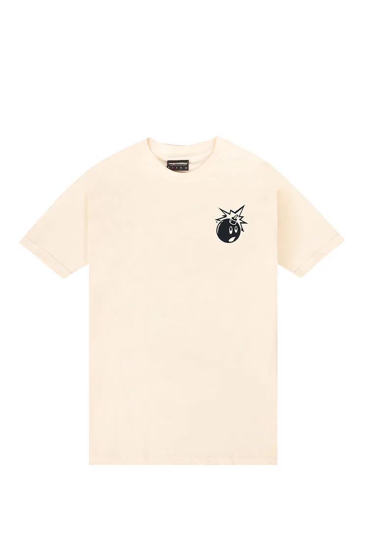 The Hundreds Simple Adam T-Shirt off-white M Print-Shirt