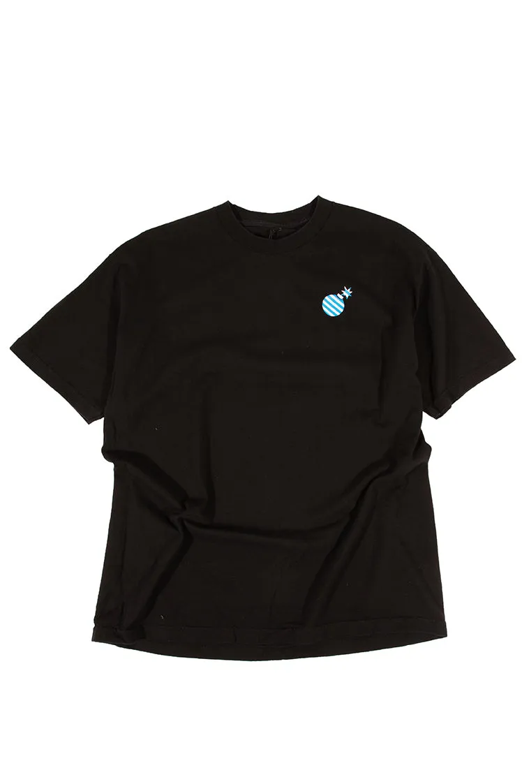 The Hundreds Striped Adam Bomb T-Shirt schwarz XL Vintage