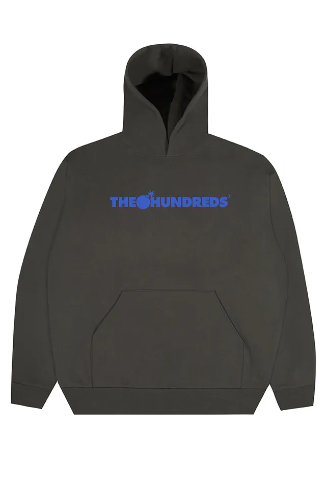 The Hundreds Shady Bar Pullover Sweatshirt Washed Black