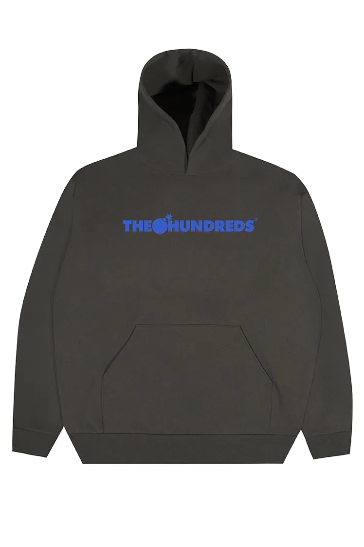 The Hundreds Shady Bar Pullover Sweatshirt Washed Black