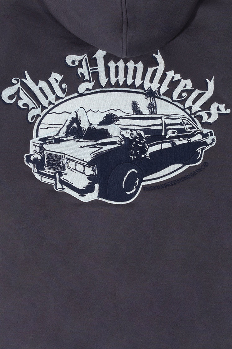 The Hundreds Vibes Hoodie Navy Olive Stick