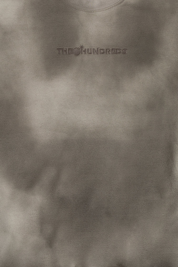 The Hundreds Daly Crewneck Grau Baumwolle