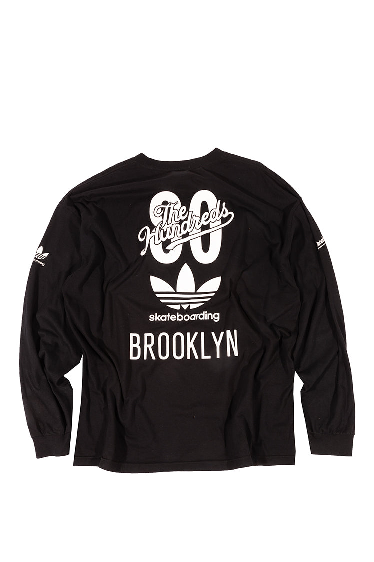 The Hundreds Brooklyn Nets LS Shirt Schwarz 2XL