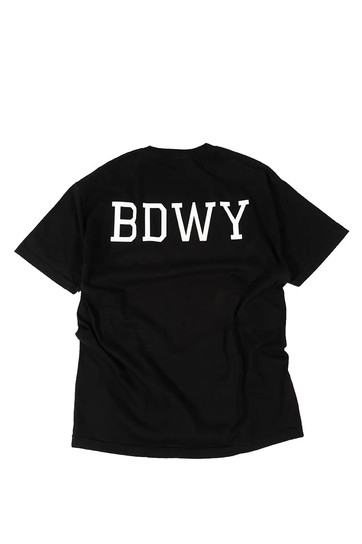 The Hundreds Graphic Tees BDWY Pocket T-Shirt Schwarz XL Print
