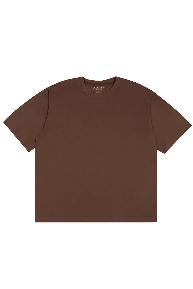 The Hundreds Perfect T-Shirt Braun Baumwolle S-XXL Basic