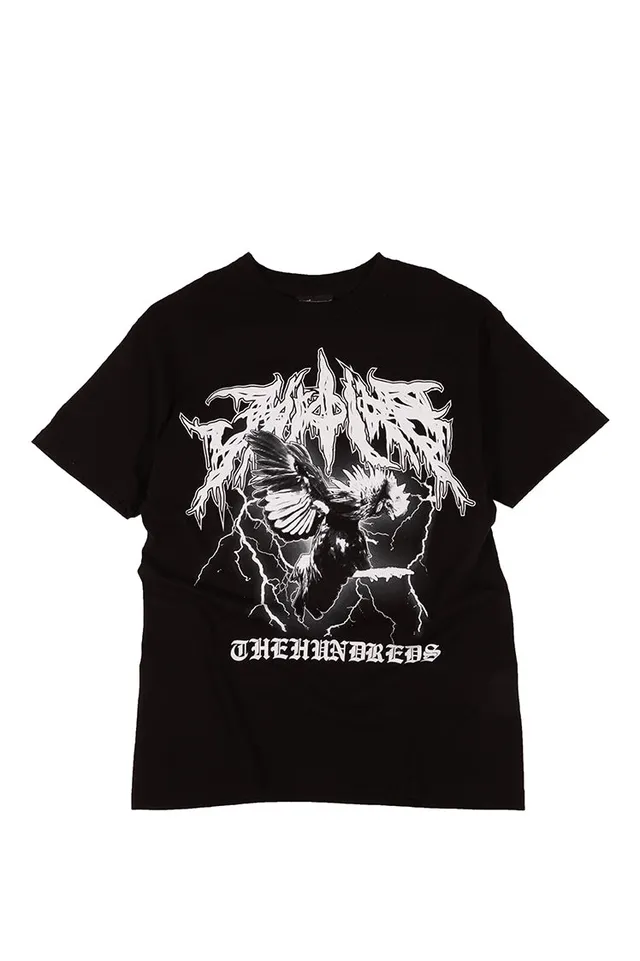 The Hundreds Graphic Tees Yardbird Schwarz M