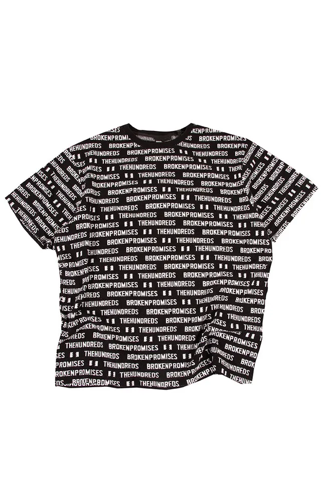 The Hundreds Broken Promises Knit T-Shirt Schwarz 2XL
