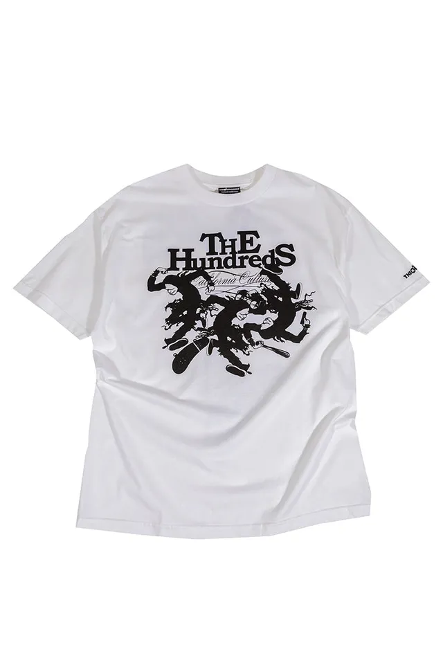 The Hundreds Graphic Tees Jerky T-Shirt Weiß XL