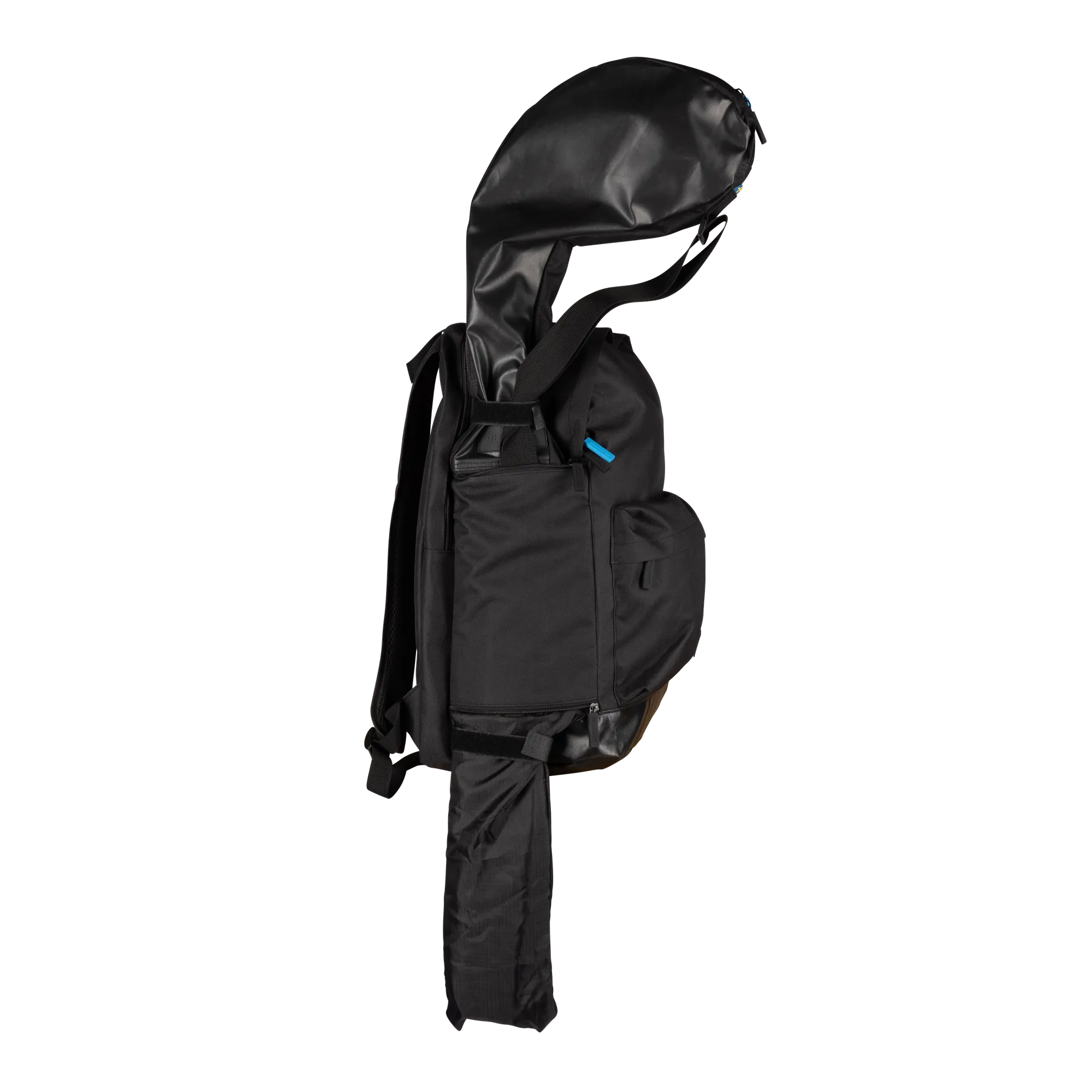 Salming Backpack SR Rucksack schwarz mit Schägerhalter