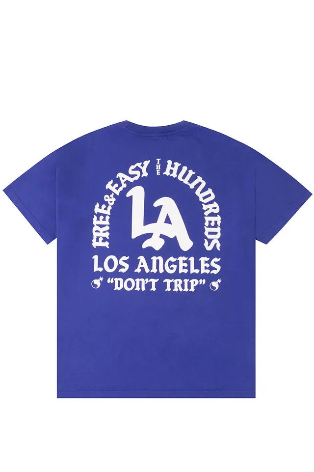 The Hundreds Don't Trip T-Shirt Royalblau M