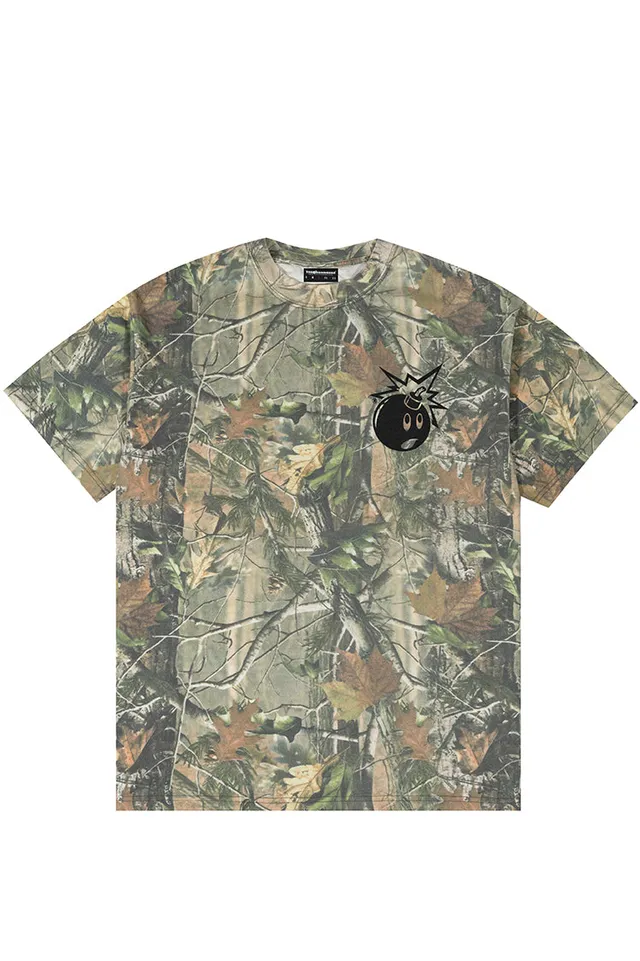 The Hundreds Simple Adam T-Shirt Camo Oversize