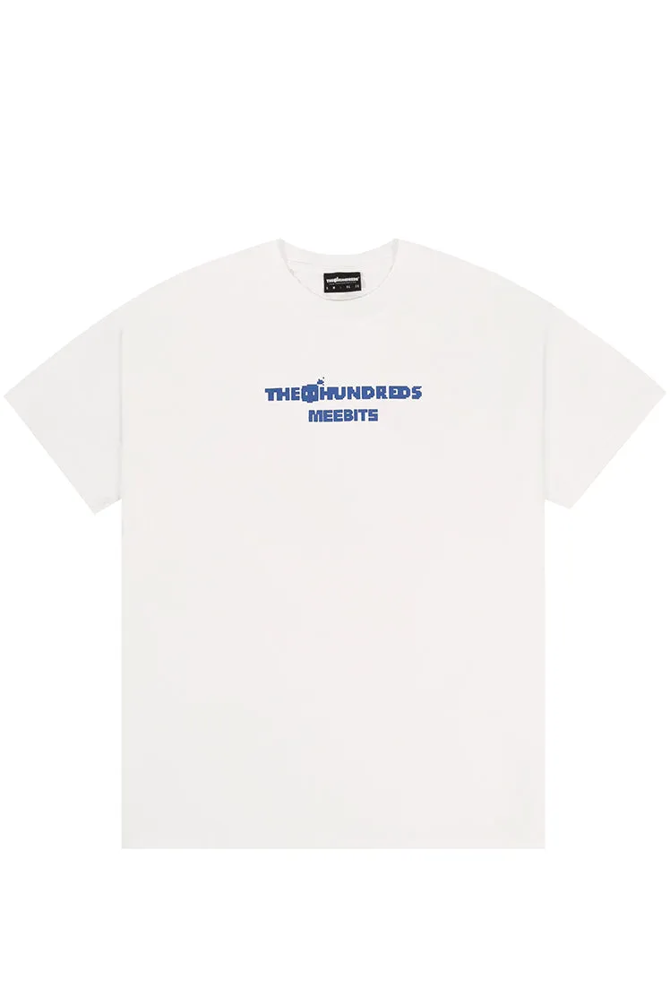 The Hundreds Graphic Tees Pixel T-Shirt Weiß Baumwolle