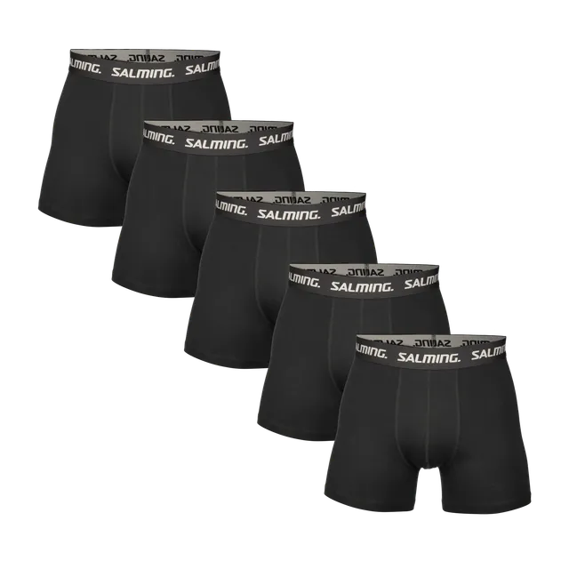 Salming Cotton Boxer Boxershorts 5er Pack Herren