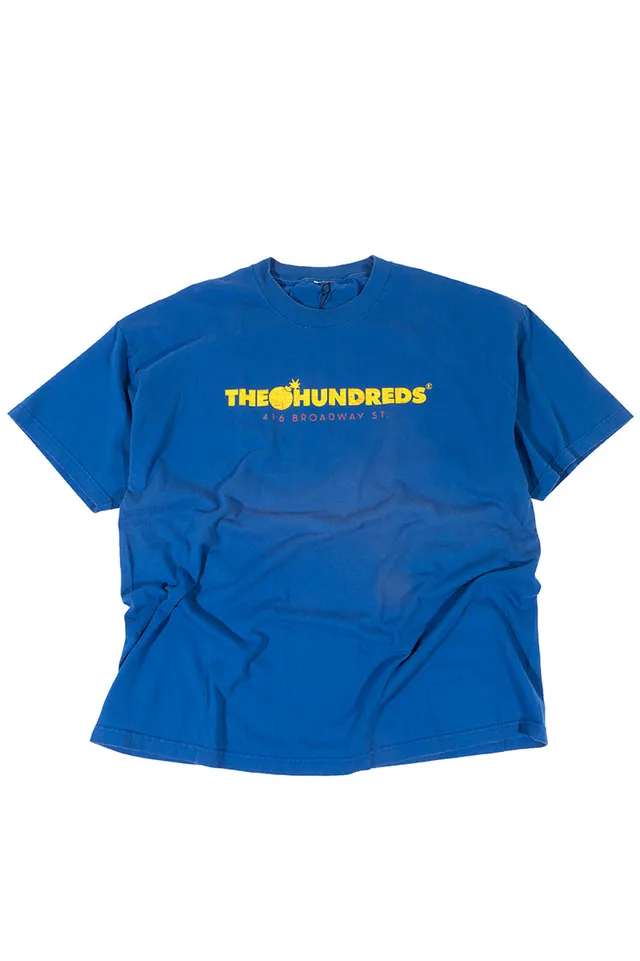 The Hundreds Santa Monica Logo T-Shirt Blau XL
