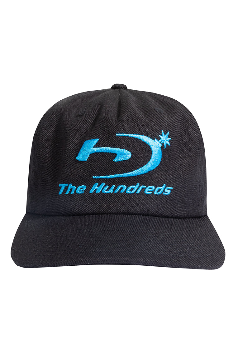 The Hundreds H-Ray Snapback Schwarz One Size